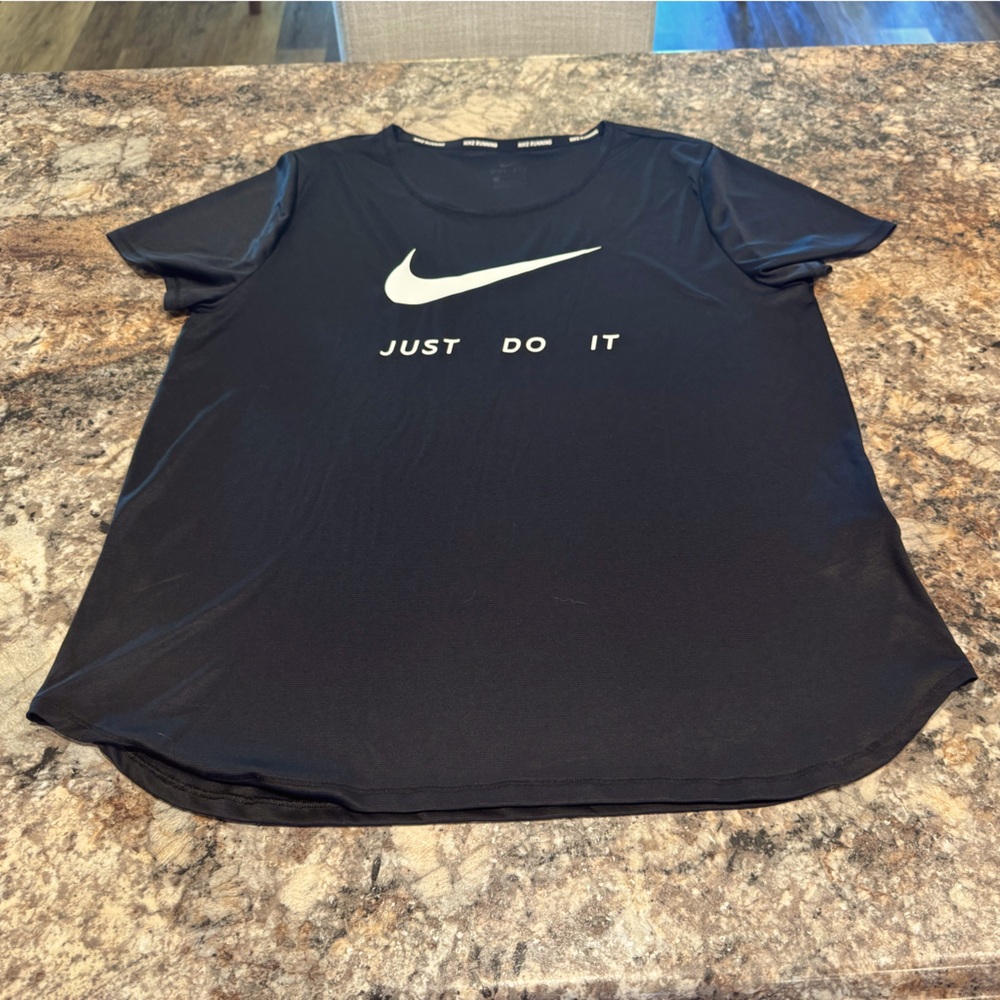 Nike Dri-FIT Black Running Shirt